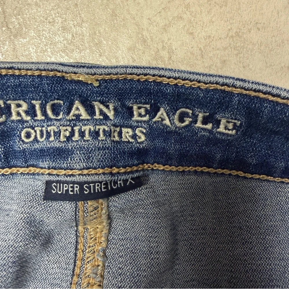 American Eagle jeans hi rise jegging distressed size 6 - Picture 5 of 10
